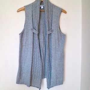 2/$24 Ann Taylor Loft Open Vest